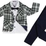 Complet costume de bonne qualité pour enfant garçon