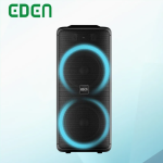 Haut parleur Bluetooth de haute qualité lumineux - Boîte de son stéréo privée portable active dual 10inch radio FM Bluetooth sans fil audio extérieur haut-parleur de fête