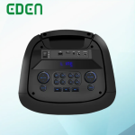 Haut parleur Bluetooth de haute qualité lumineux - Boîte de son stéréo privée portable active dual 10inch radio FM Bluetooth sans fil audio extérieur haut-parleur de fête