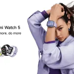 Montre connectée Redmi Watch 5, étanche, ronde, en forme de cœur, avec GPS, Bluetooth, Wi-Fi, suivi d'activité, compatible iOS, norme IP67