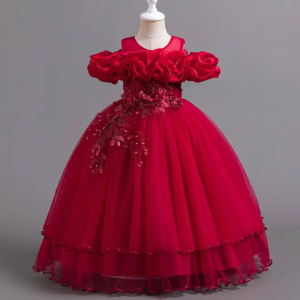 Robe princesse élégante pour filles et fillettes