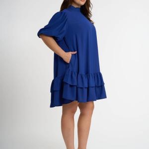 Robe de soirée sexy pour femme de couleur bleue bonne qualité